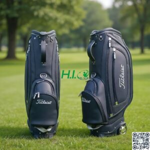Túi gậy Golf Titleist có bánh xe và tay kéo - CH364 18 Túi gậy Golf Titleist có bánh xe và tay kéo - CH364 - Ảnh 9