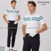 Áo golf nam Azureway cộc tay mẫu mới nhất - CH545 7 Áo golf nam Azureway cộc tay mẫu mới nhất - CH545