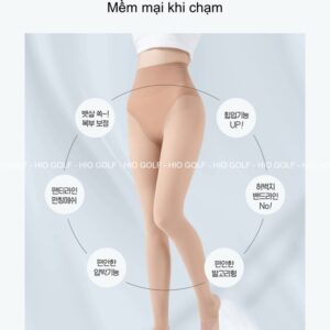 Quần tất golf nữ Dellego Hàn Quốc - Mềm mại chống nắng, chống UV, che khuyến điểm, co giãn 4 chiều 14 Quần tất golf nữ Dellego Hàn Quốc - Mềm mại chống nắng, chống UV, che khuyến điểm, co giãn 4 chiều