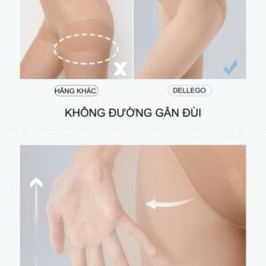 Quần tất golf nữ Dellego Hàn Quốc - Mềm mại chống nắng, chống UV, che khuyến điểm, co giãn 4 chiều 16 Quần tất golf nữ Dellego Hàn Quốc - Mềm mại chống nắng, chống UV, che khuyến điểm, co giãn 4 chiều