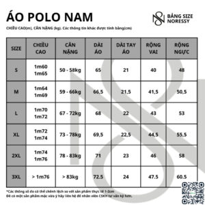 Áo Golf Nam Ngắn Tay NORESSY GOLF NAOM056 - Vải Polyester Mềm Mại, Thoáng Mát 13 Áo Golf Nam Ngắn Tay NORESSY GOLF NAOM056 - Vải Polyester Mềm Mại, Thoáng Mát - Ảnh 7