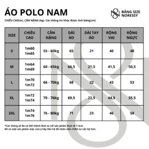 Áo Golf Nam Cộc Tay NORESSY Thoáng Mát, Thanh Lịch M052_WH 13 Áo Golf Nam Cộc Tay NORESSY Thoáng Mát, Thanh Lịch M052_WH