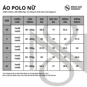 Áo Golf Nữ NORESSY Golf – Co Giãn 4 Chiều, Thoáng Mát, Chống Nắng UV - NAOW0016 13 Áo Golf Nữ NORESSY Golf – Co Giãn 4 Chiều, Thoáng Mát, Chống Nắng UV - NAOW0016 - Ảnh 7