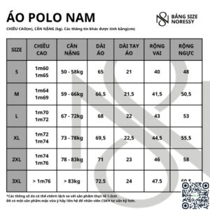 Áo Polo Golf Nam NORESSY NADP001 – Vải Thun Lạnh Mềm Mại, Thoáng Mát, Chống UV 15 Áo Polo Golf Nam NORESSY NADP001 – Vải Thun Lạnh Mềm Mại, Thoáng Mát, Chống UV - Ảnh 8