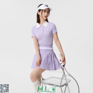 Áo váy golf nữ NE golf chính hãng - Chất liệu co giãn, thấm hút mồ hôi, thiết kế tôn dáng 9 Áo váy golf nữ NE golf chính hãng - Chất liệu co giãn, thấm hút mồ hôi, thiết kế tôn dáng