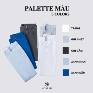 Quần Dài Golf Nam NORESSY Vải Polyester Mềm Mại, Thoáng Mát - PTM0036 9 Quần Dài Golf Nam NORESSY Vải Polyester Mềm Mại, Thoáng Mát - PTM0036