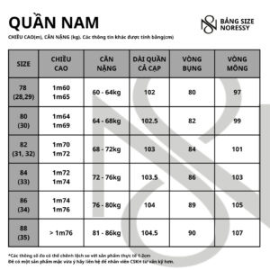 Quần Dài Nam NORESSY Golf PTM0037 – Vải Polyester Nhập Khẩu, Mềm Mại, Thoáng Mát 11 Quần Dài Nam NORESSY Golf PTM0037 – Vải Polyester Nhập Khẩu, Mềm Mại, Thoáng Mát
