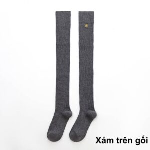Tất golf nữ cao cổ chống nắng chống tia UV -Dày dặn, co giãn thoải mái vận động 17 Tất golf nữ cao cổ chống nắng chống tia UV -Dày dặn, co giãn thoải mái vận động