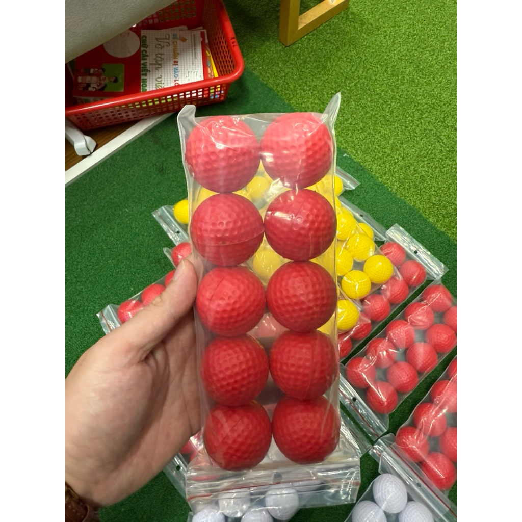 Bóng Golf cao su tập trong nhà PGM 4 Bóng Golf cao su tập trong nhà PGM