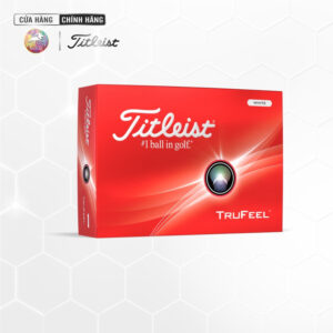 Classic Shop 8 Bóng Golf Titleist TruFeel (Hộp 12 Quả) – Ultra Soft Feel, Khoảng Cách & Spin Cao