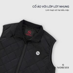 Áo gile Golf nam Noressy chất phao siêu nhẹ, mềm mại, giữ ấm tốt - CH550 12 Áo gile Golf nam Noressy chất phao siêu nhẹ, mềm mại, giữ ấm tốt - CH550 - Ảnh 3