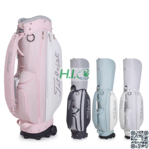 Túi gậy Golf Titleist có bánh xe, tay kéo tiện lợi - CH343