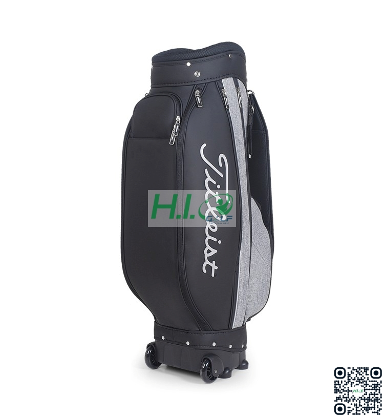 Túi gậy Golf Titleist có bánh xe, tay kéo tiện lợi - CH343 20 Túi gậy Golf Titleist có bánh xe, tay kéo tiện lợi - CH343