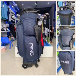 Túi đựng gậy Golf Ping nắp cứng có bánh xe tay kéo tiện lợi - CH345 24 Túi đựng gậy Golf Ping nắp cứng có bánh xe tay kéo tiện lợi - CH345 - Ảnh 12