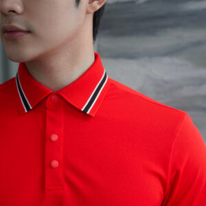 Áo Golf Nam NORESSY GOLF - NAOM067 Đỏ 10 Áo Golf Nam NORESSY GOLF - NAOM067 Đỏ - Ảnh 3