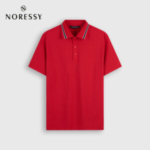 Áo Golf Nam NORESSY GOLF - NAOM067 Đỏ 11 Áo Golf Nam NORESSY GOLF - NAOM067 Đỏ - Ảnh 4