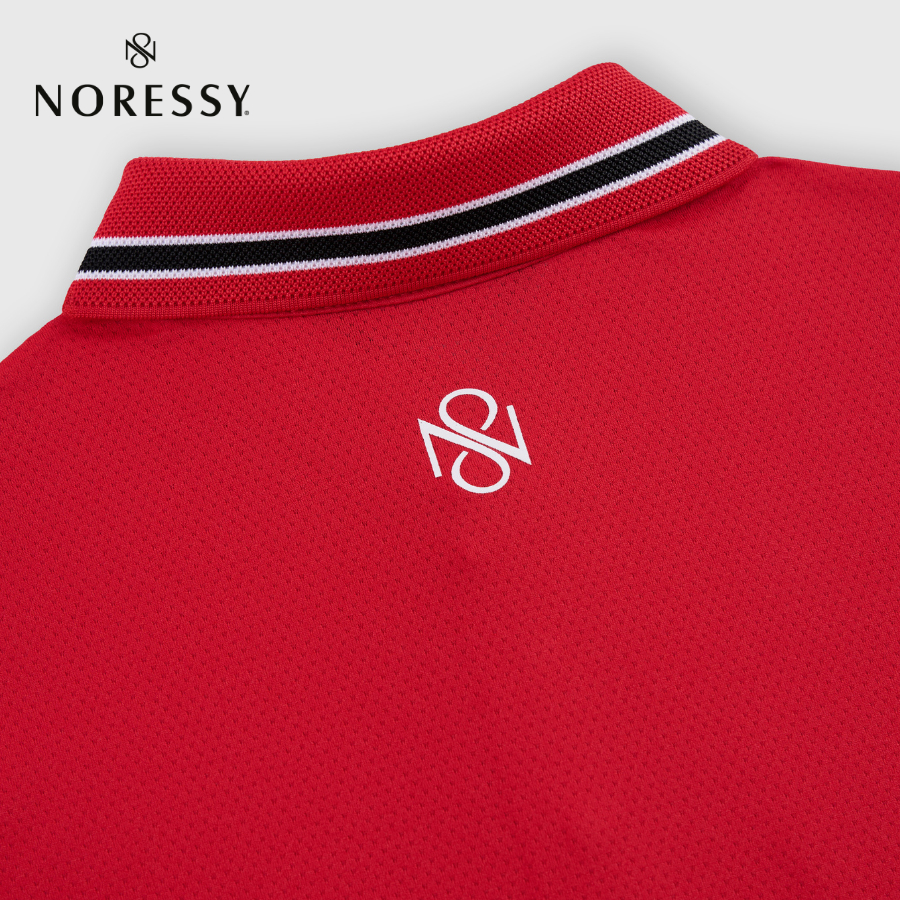 Áo Golf Nam NORESSY GOLF - NAOM067 Đỏ 7 Áo Golf Nam NORESSY GOLF - NAOM067 Đỏ
