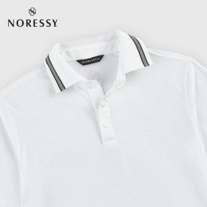Áo Polo Golf Nam Thể Thao NORESSY GOLF - NAOM067 Trắng 14 Áo Polo Golf Nam Thể Thao NORESSY GOLF - NAOM067 Trắng