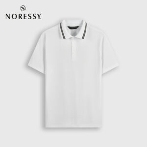 Áo Polo Golf Nam Thể Thao NORESSY GOLF - NAOM067 Trắng 16 Áo Polo Golf Nam Thể Thao NORESSY GOLF - NAOM067 Trắng