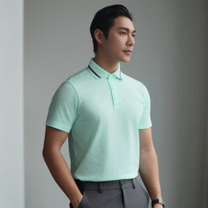Áo Golf nam Polo chất liệu Mềm Mại, Thoáng Mát - NAOM067 Xanh Ngọc 11 Áo Golf nam Polo chất liệu Mềm Mại, Thoáng Mát - NAOM067 Xanh Ngọc - Ảnh 3