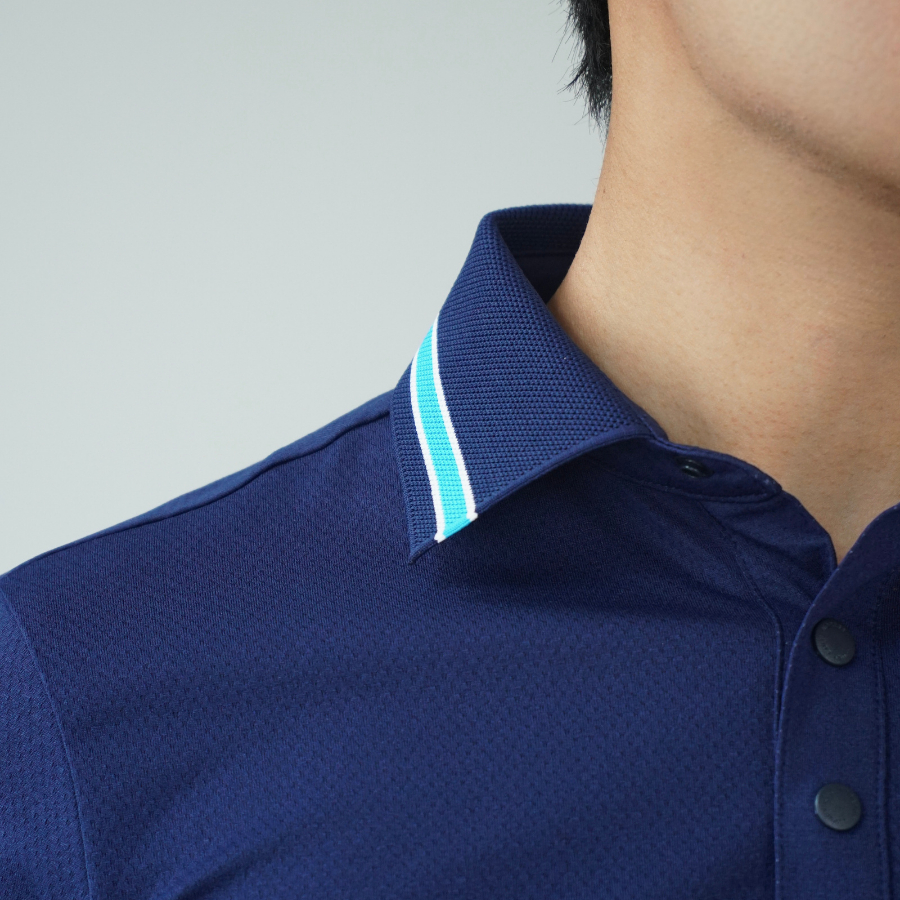 Áo Polo Golf Nam Thể Thao NORESSY GOLF - NAOM067 Xanh than 4 Áo Polo Golf Nam Thể Thao NORESSY GOLF - NAOM067 Xanh than