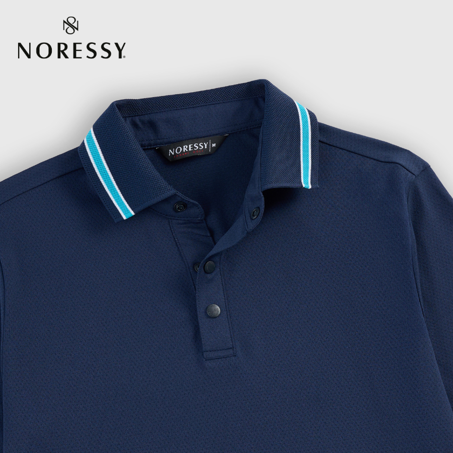 Áo Polo Golf Nam Thể Thao NORESSY GOLF - NAOM067 Xanh than 7 Áo Polo Golf Nam Thể Thao NORESSY GOLF - NAOM067 Xanh than