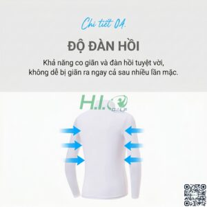 Áo chống nắng golf nam Techskin Innerwear Cool, chống nắng , chống tia UV - CH142 20 Áo chống nắng golf nam Techskin Innerwear Cool, chống nắng , chống tia UV - CH142 - Ảnh 9