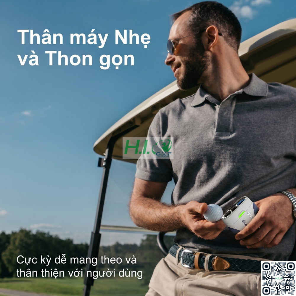Máy đo khoảng cách Golf AOFAR GX6 1000 Yards, Có Đo Độ Dốc, Hàn Quốc 7 Máy đo khoảng cách Golf AOFAR GX6 1000 Yards, Có Đo Độ Dốc, Hàn Quốc
