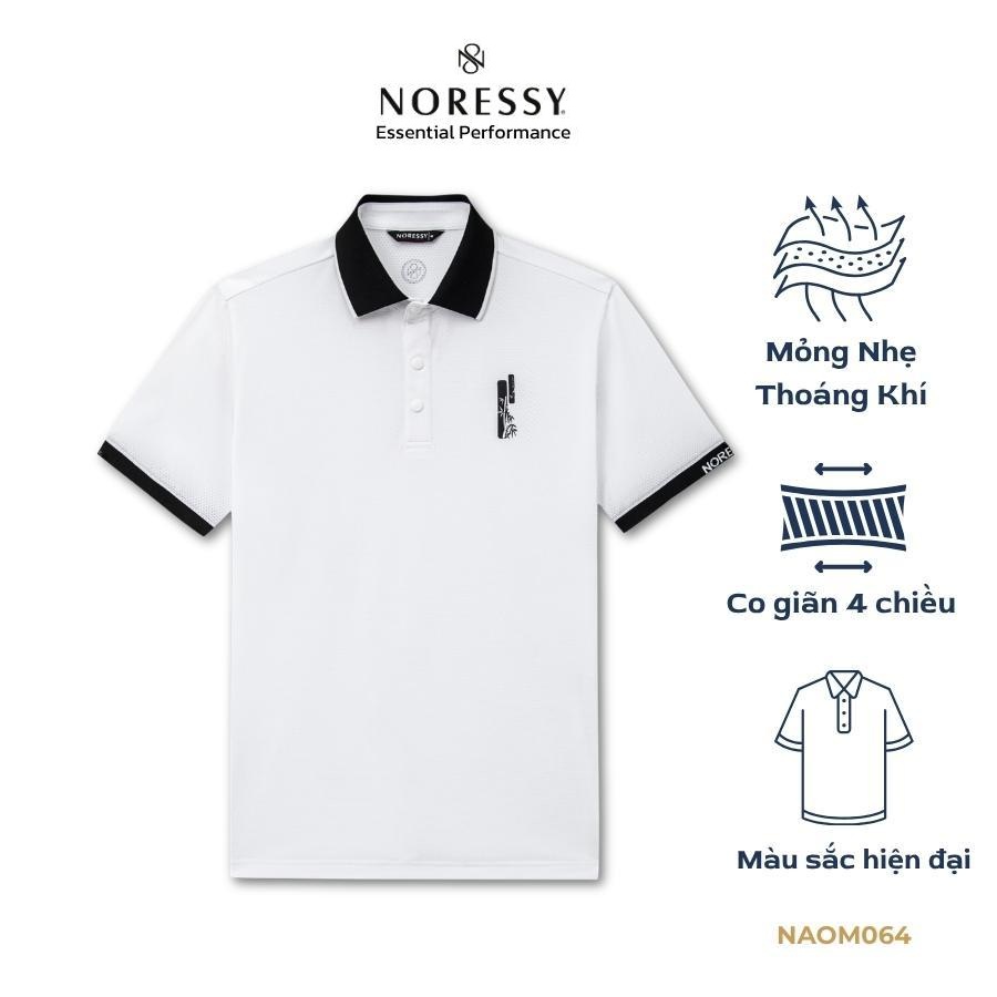 Áo cộc tay Golf Nam NORESSY NAOM064 – Thiết kế trẻ trung, co giãn 4 chiều, thấm hút mồ hôi 1 Áo cộc tay Golf Nam NORESSY NAOM064 – Thiết kế trẻ trung, co giãn 4 chiều, thấm hút mồ hôi