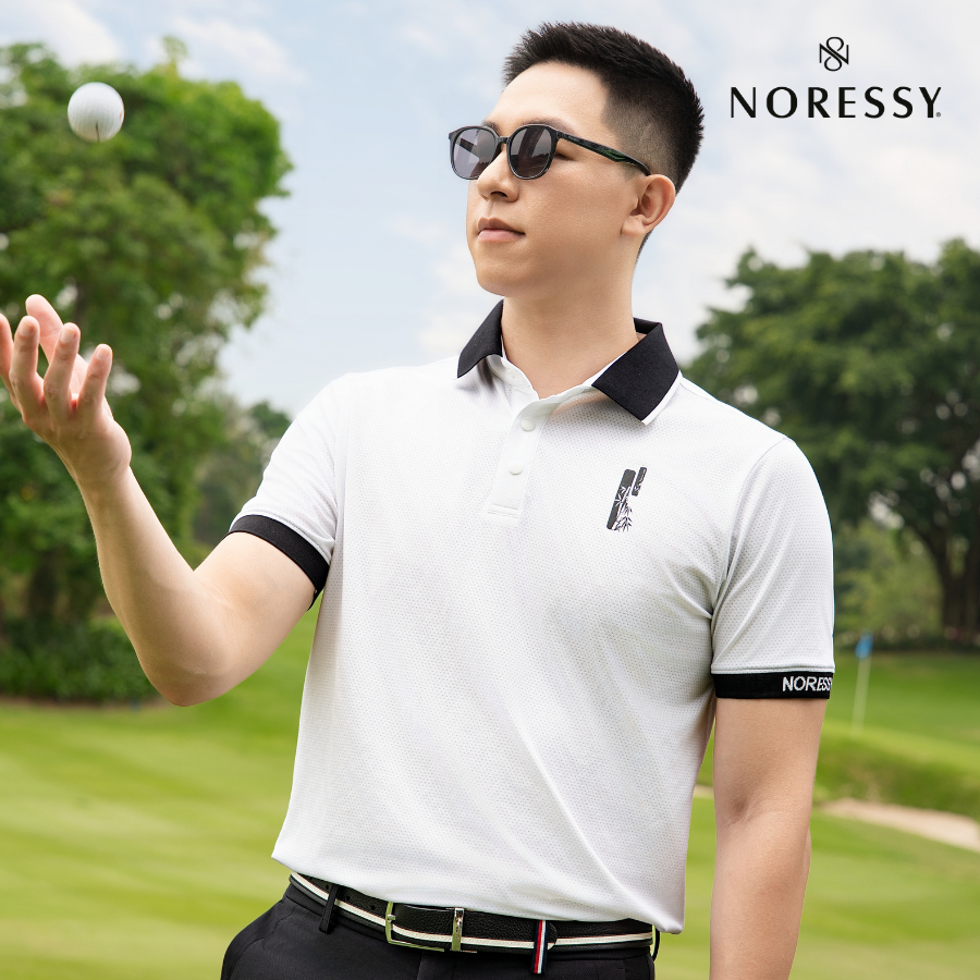 Áo cộc tay Golf Nam NORESSY NAOM064 – Thiết kế trẻ trung, co giãn 4 chiều, thấm hút mồ hôi 2 Áo cộc tay Golf Nam NORESSY NAOM064 – Thiết kế trẻ trung, co giãn 4 chiều, thấm hút mồ hôi