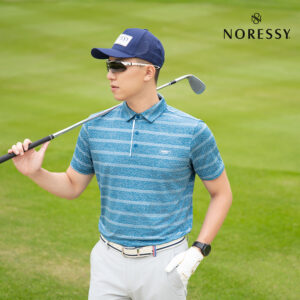 Áo golf nam thể thao NORESSY GOLF Họa Tiết, Co Giãn Thoáng Mát - NAOM065 13 Áo golf nam thể thao NORESSY GOLF Họa Tiết, Co Giãn Thoáng Mát - NAOM065