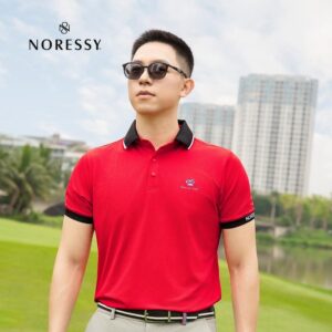 Áo Golf Nam cộc tay Noressy Golf NAOM061 - Mềm mại, co giãn, thấm hút mồ hôi 10 Áo Golf Nam cộc tay Noressy Golf NAOM061 - Mềm mại, co giãn, thấm hút mồ hôi