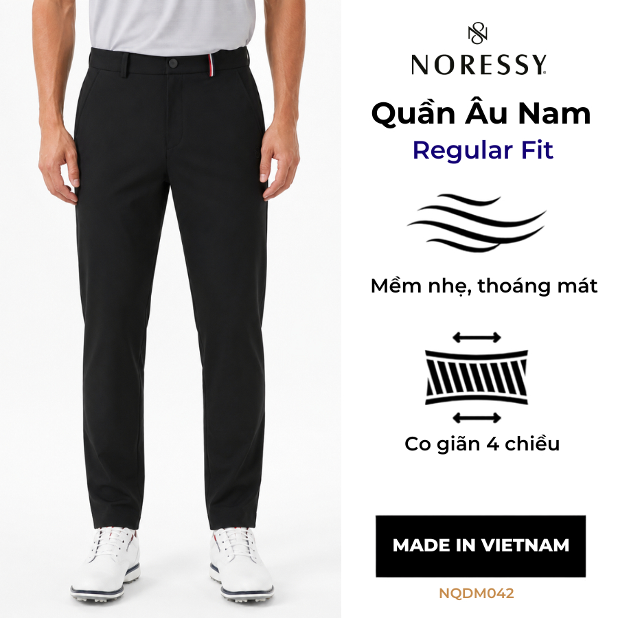 Quần Dài Golf Nam NORESSY GOLF Thể Thao, Dáng Âu, Thoáng Mát - NQDM042 1 Quần Dài Golf Nam NORESSY GOLF Thể Thao, Dáng Âu, Thoáng Mát - NQDM042
