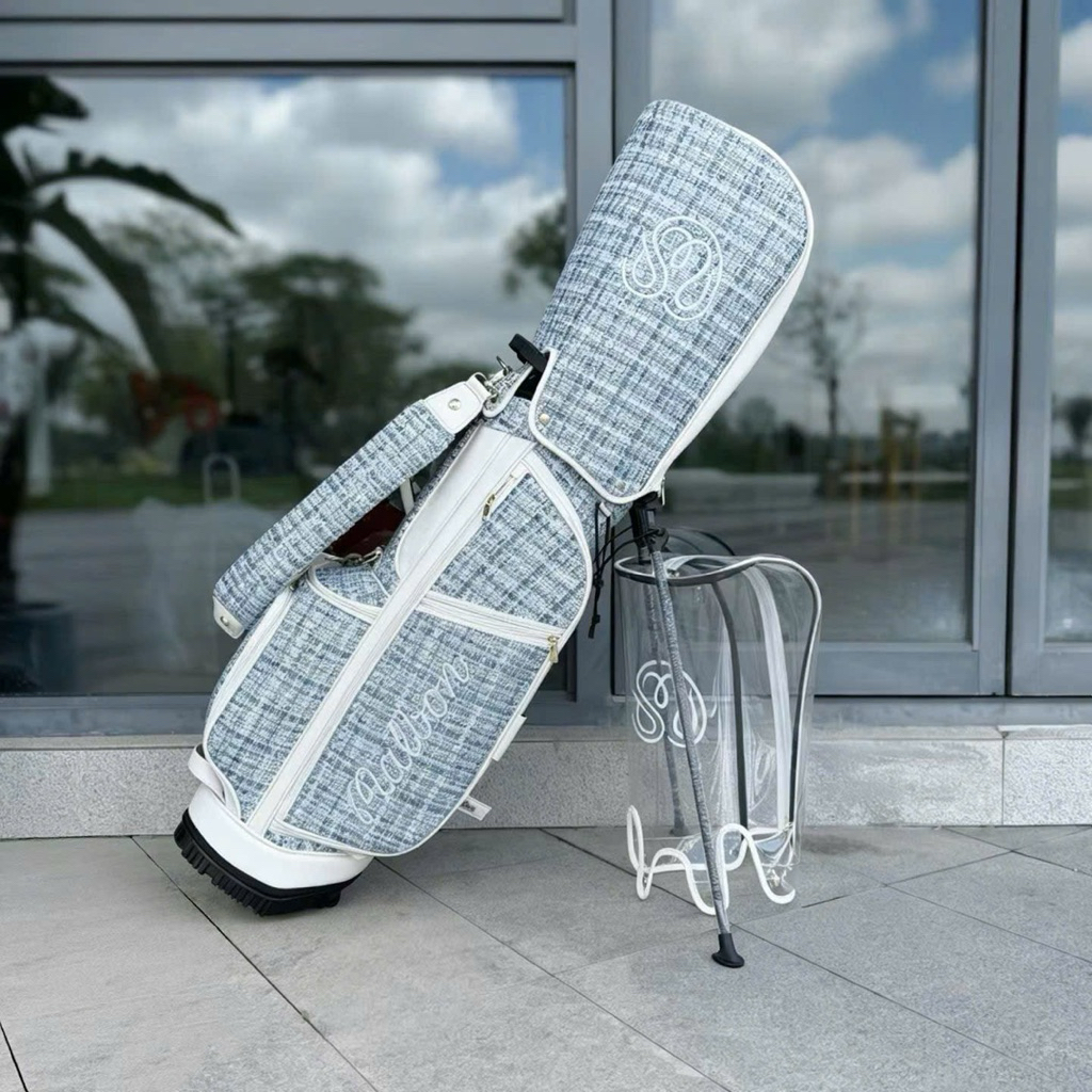 Túi gậy Golf Malbon có chân chống - Chất liệu Vải dệt kết phối cao cấp 12 Túi gậy Golf Malbon có chân chống - Chất liệu Vải dệt kết phối cao cấp