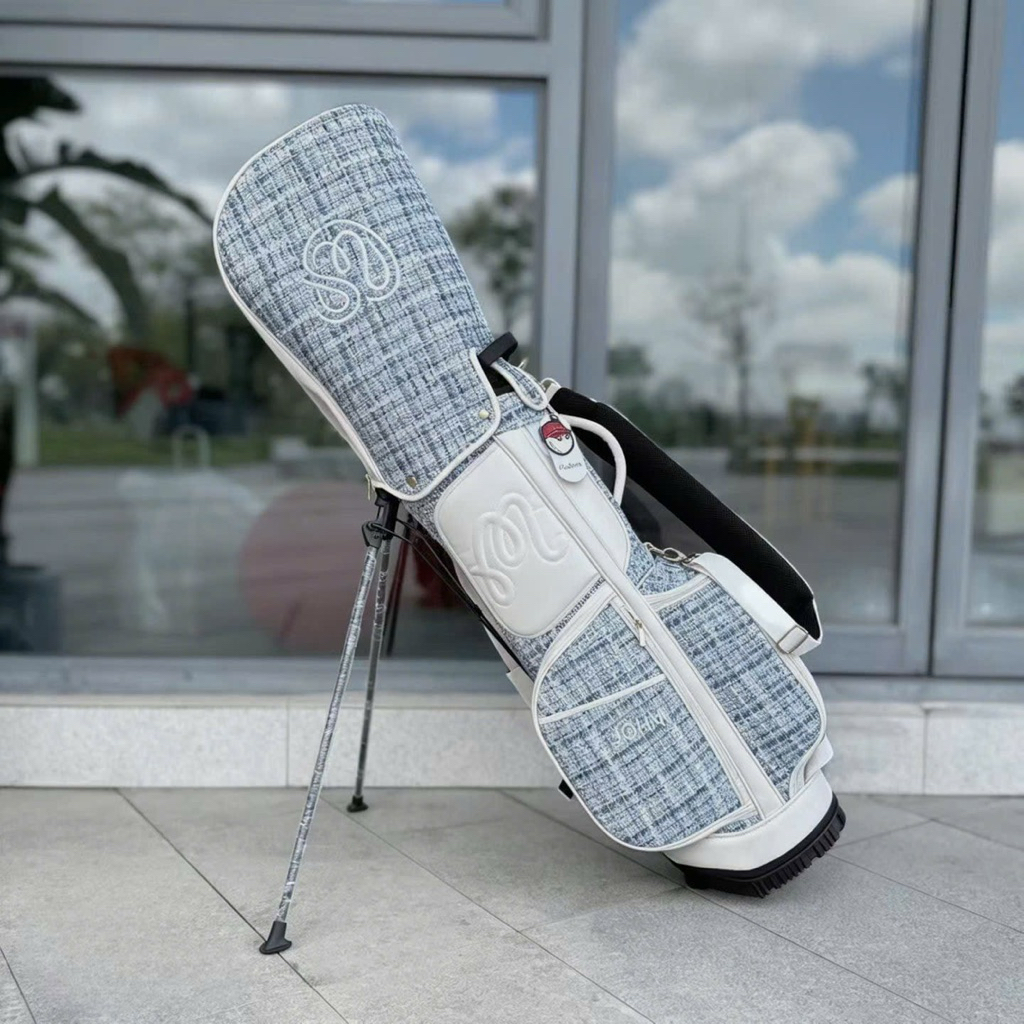 Túi gậy Golf Malbon có chân chống - Chất liệu Vải dệt kết phối cao cấp 14 Túi gậy Golf Malbon có chân chống - Chất liệu Vải dệt kết phối cao cấp