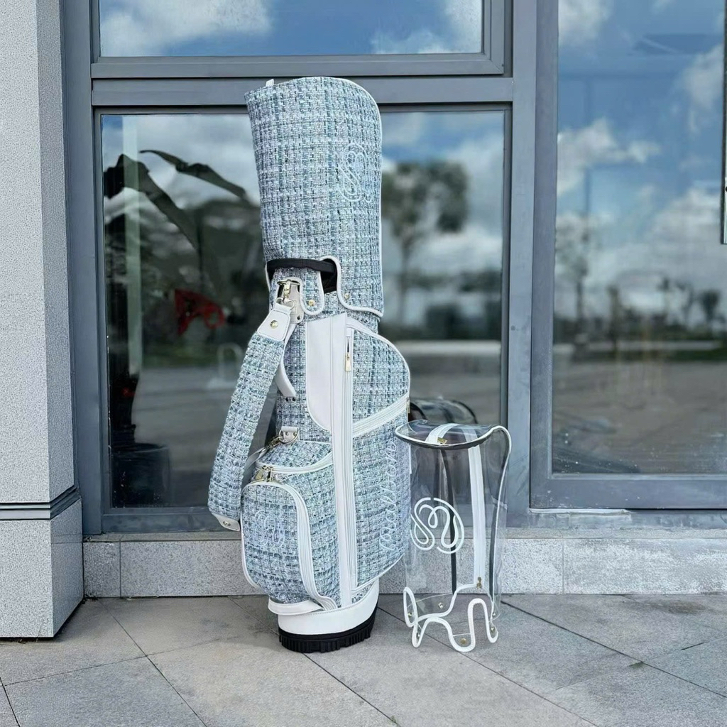 Túi gậy Golf Malbon có chân chống - Chất liệu Vải dệt kết phối cao cấp 16 Túi gậy Golf Malbon có chân chống - Chất liệu Vải dệt kết phối cao cấp