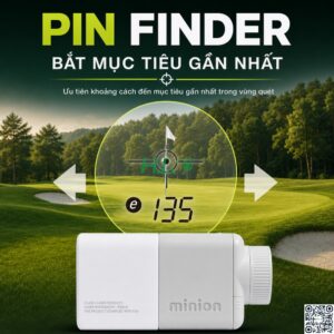Máy Đo Khoảng Cách Golf CaddyTalk Minion Hàn Quốc – Siêu Nhẹ 99g, M‑Slope Thông Minh 16 Máy Đo Khoảng Cách Golf CaddyTalk Minion Hàn Quốc – Siêu Nhẹ 99g, M‑Slope Thông Minh - Ảnh 4