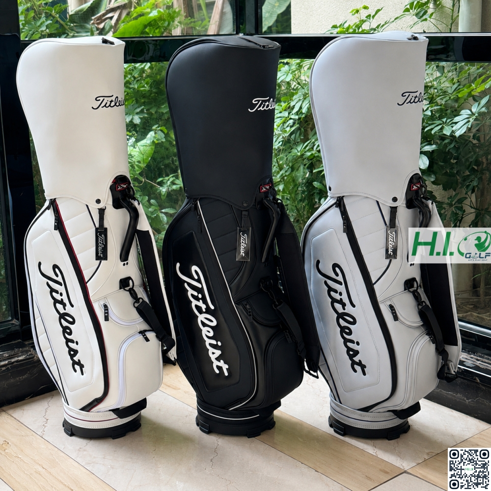 Túi gậy Golf Titleist da PU cao cấp CH341 – Sang trọng, bền đẹp, nổi bật trên sân 19 Túi gậy Golf Titleist da PU cao cấp CH341 – Sang trọng, bền đẹp, nổi bật trên sân