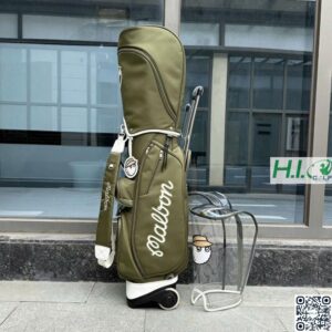 Túi gậy Golf Malbon vải dù bánh xe tay kéo - Thiết kế 2 nắp tiện lợi - CH700 19 Túi gậy Golf Malbon vải dù bánh xe tay kéo - Thiết kế 2 nắp tiện lợi - CH700 - Ảnh 10