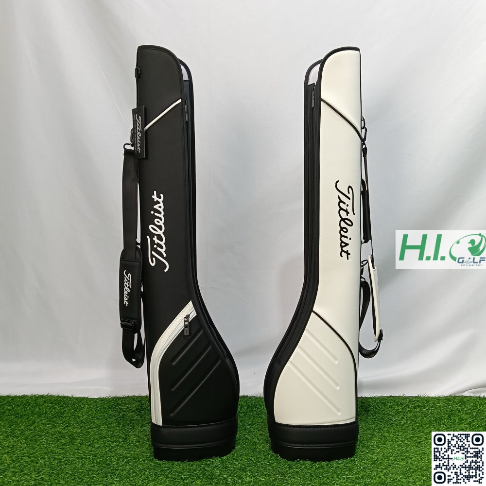 Túi đựng gậy tập Golf Titleist da PU cao cấp, đựng 4-7 gậy - CH348 20 Túi đựng gậy tập Golf Titleist da PU cao cấp, đựng 4-7 gậy - CH348