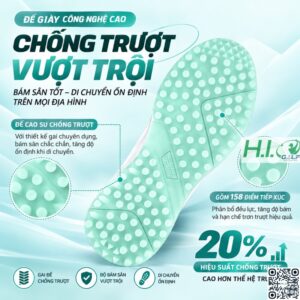 Giày Golf nữ PGM CH628 khoá xoay, chống nước, đế êm chống trượt 10 Giày Golf nữ PGM CH628 khoá xoay, chống nước, đế êm chống trượt - Ảnh 2
