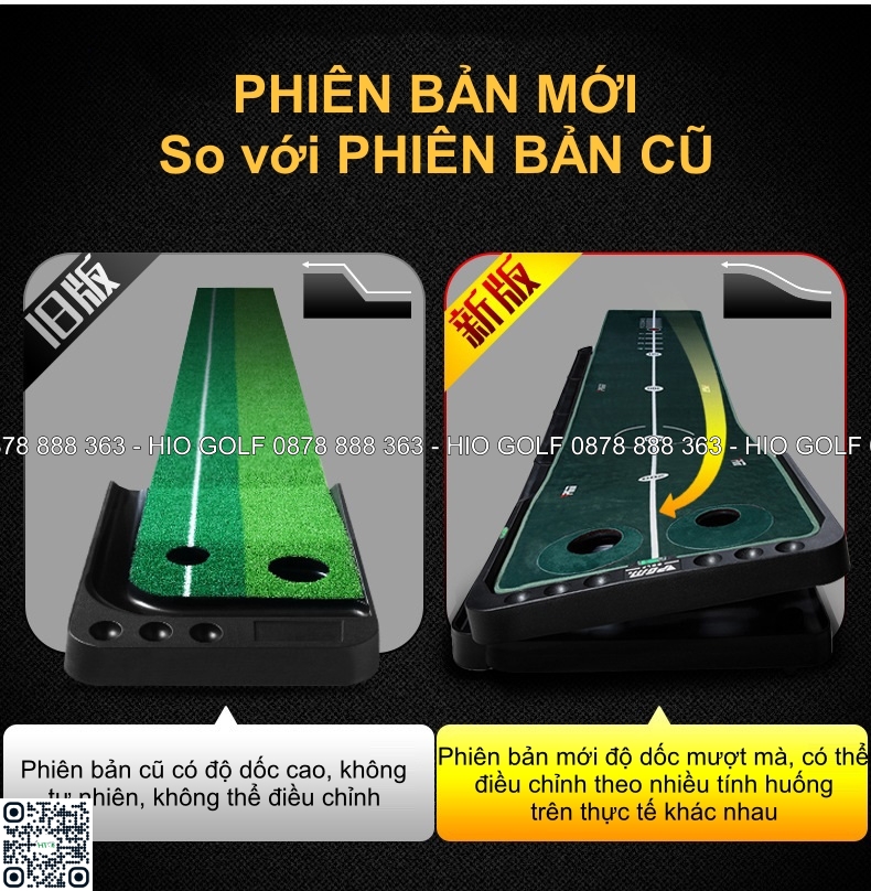 Thảm tập Golf Putting Trainer PGM 360 - CH256