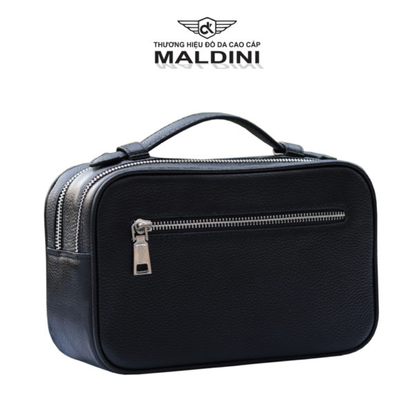 Túi golf cầm tay Maldini da bò thật có khóa số - CH280
