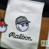 Túi đựng đồ golf Malbon có ngăn để giầy - CH375