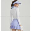 Set áo váy Golf nữ BG trắng tím chính hãng - CH482