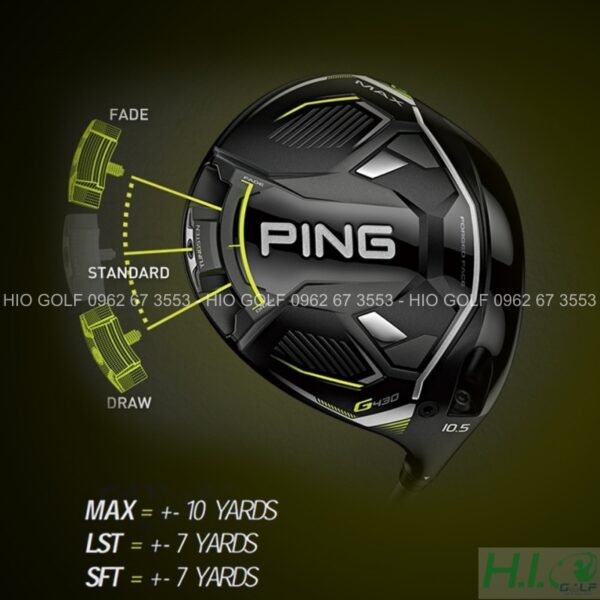 Gậy golf driver PING G430 Max chính hãng