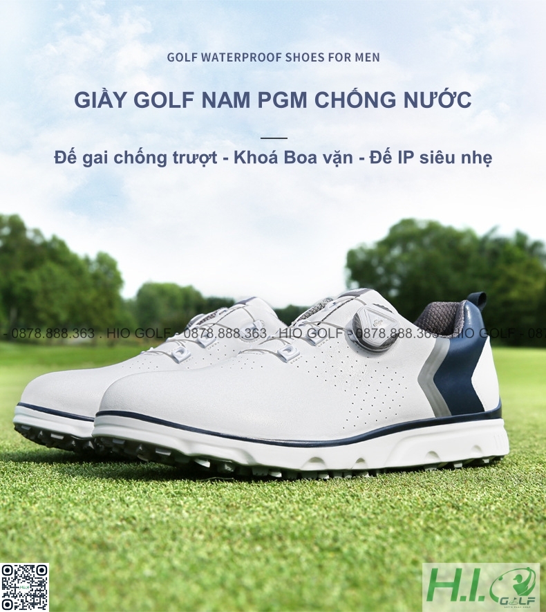 Giầy golf nam PGM chống nước hàng chính hãng - CH603