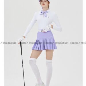 Set áo váy Golf nữ dài tay BG Golf thu đông 2023 mới nhất - CH508