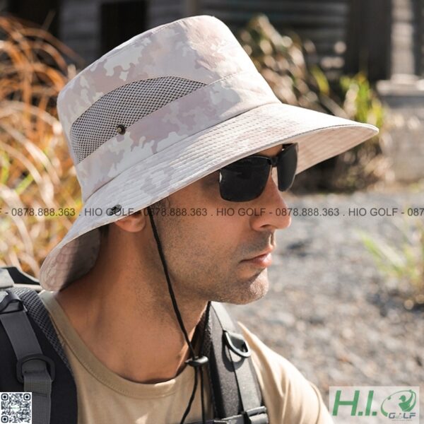 Mũ chống nắng golf nam rộng vành Golovejoy - CH551