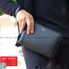 Túi Golf cầm tay Mini Maldini da bò Saffiano khoá số - CH480